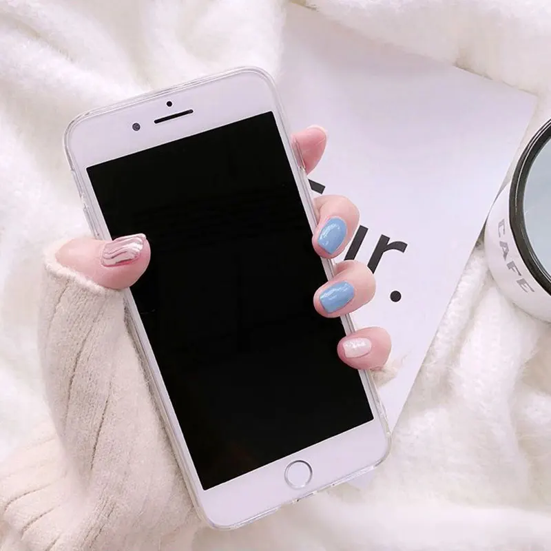 Прозрачный чехол для телефона с принтом белого облака IPhone 12 11 Pro MAX Xs Xr 6s 7 8 Plus SE2020