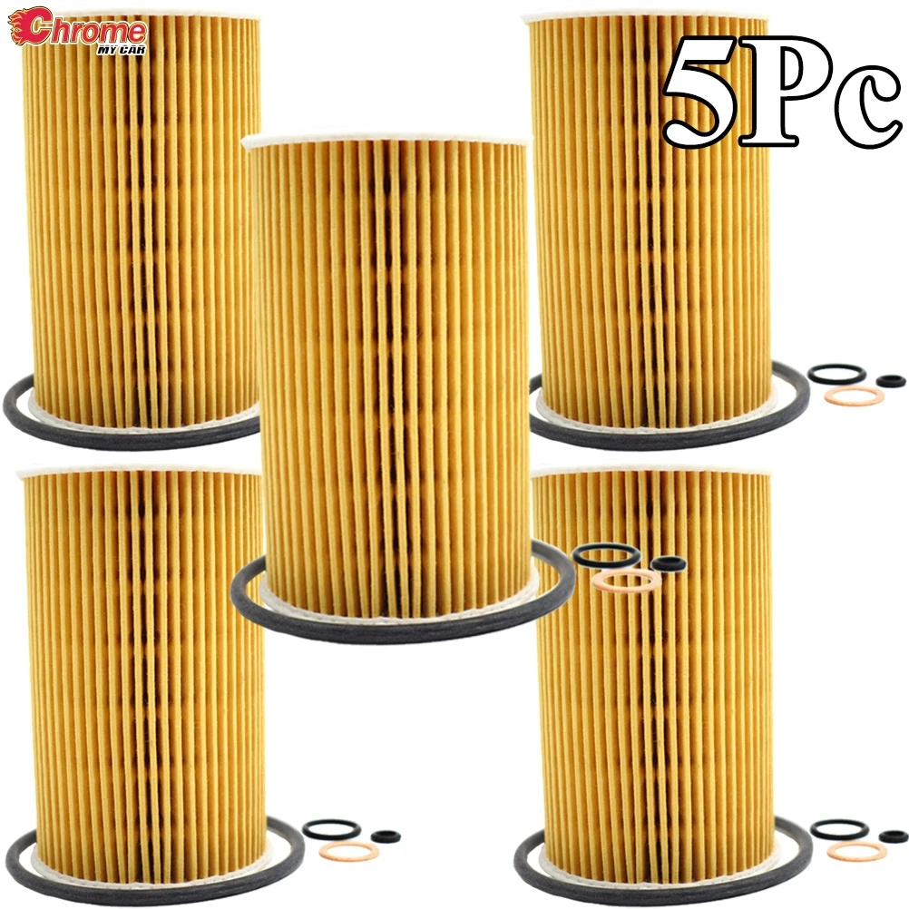 

5Pc Oil Filter For BMW E30 318i 1987 1988 1989 1990 1991 1.8L E36 316i 1993 1994 1995 1996 1997 1998 E46 316Ci 2000 - 2006 1.6L