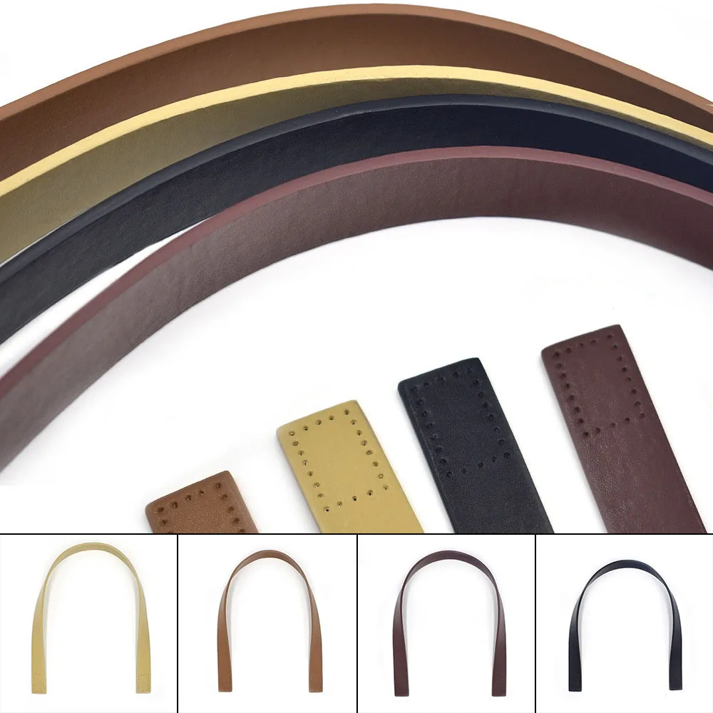 PU искусственная кожа сумка с ручкой ремешок для DIY сумки ремесла Tote кошелек