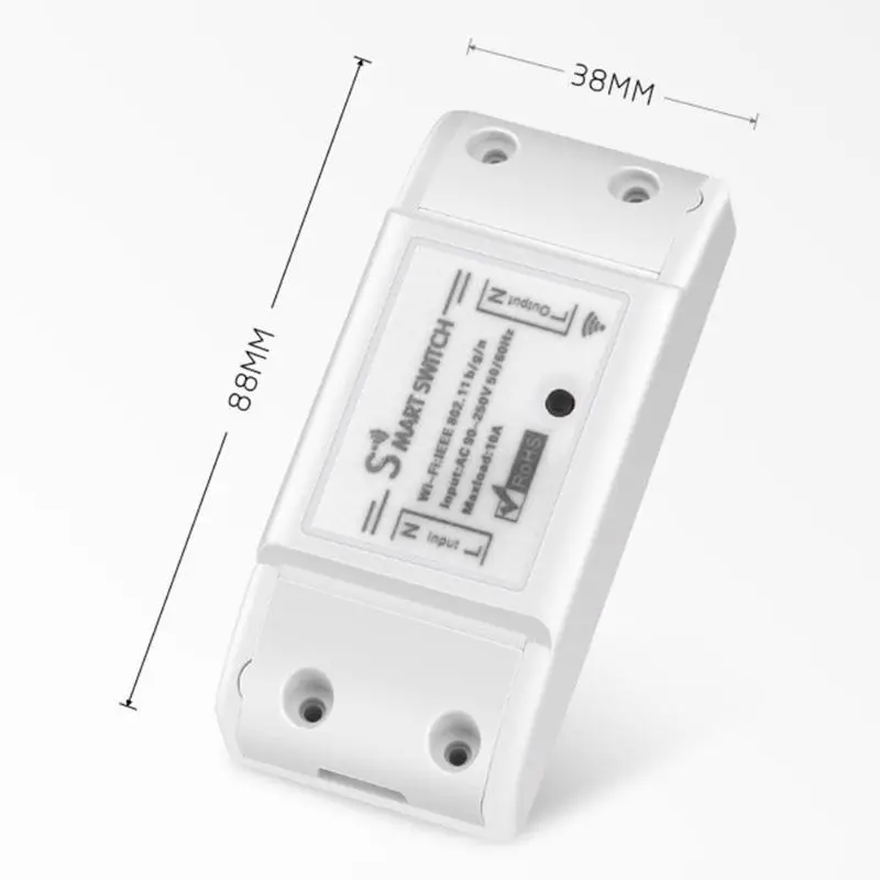 Durable WiFi Smart Switch Delicate Design Tuya Light Breaker Timer for Google Home Amazon Alexa Control | Электроника