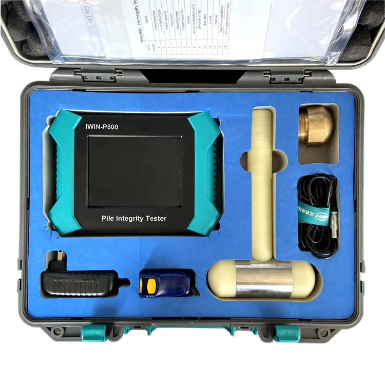 

Pile Defects Testing Dynamic Pile Integrity Detector Tester CE