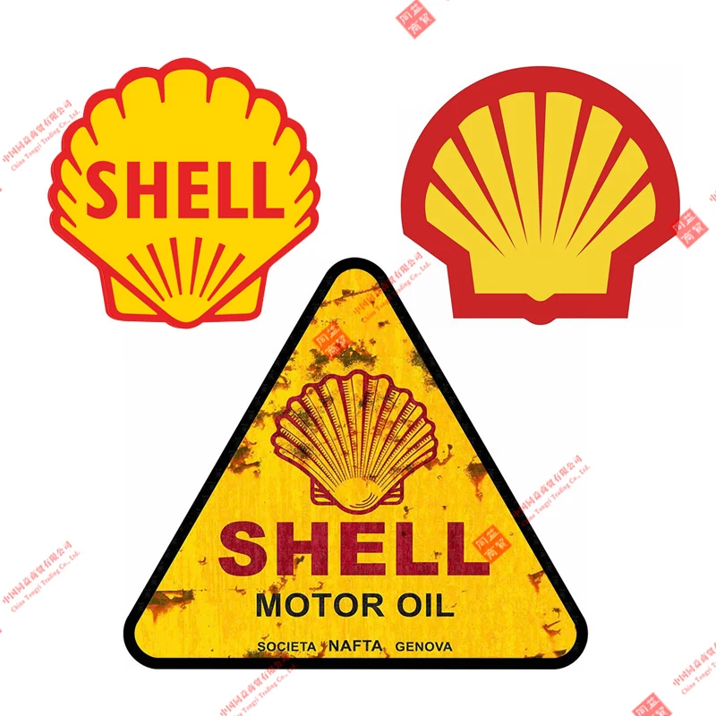 Интересная Автомобильная наклейка в стиле ретро с ракушками аксессуары для