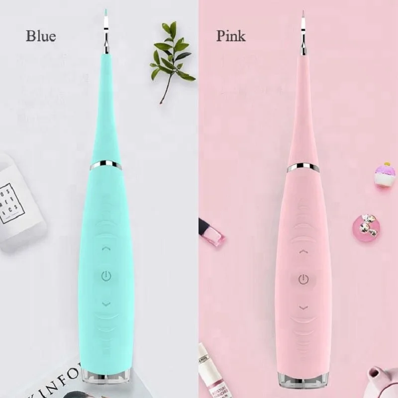 Портативный электрический зубной скалер 5 режимов звуковой силиконовый