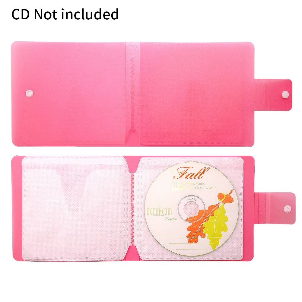 Портативный пылезащитный чехол для дисков и DVD 12 листов|Сумки чехлы CD| |