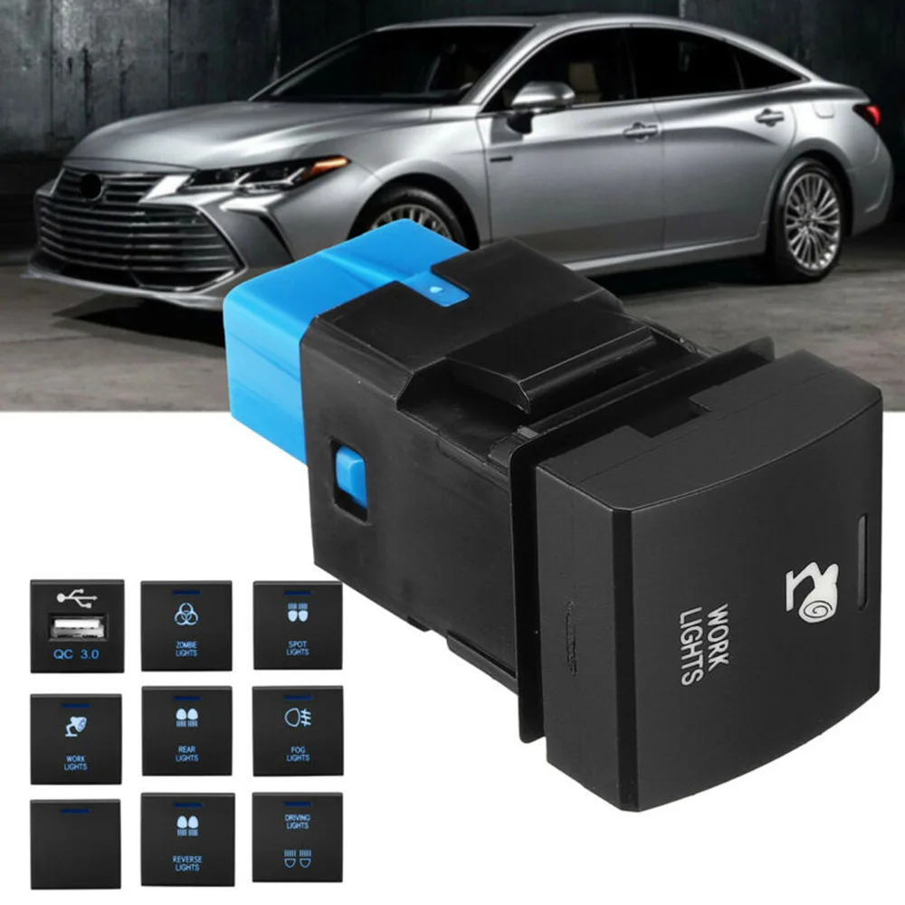 Горячая Распродажа кнопочный переключатель светодиодный светильник для Toyota Prado