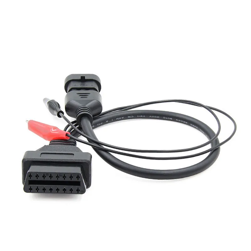 Автомобильный Кабель Obd для fiat 3 Pin Диагностический кабель Fiat Alfa Lancia до 16 OBDII OBD2 obd II