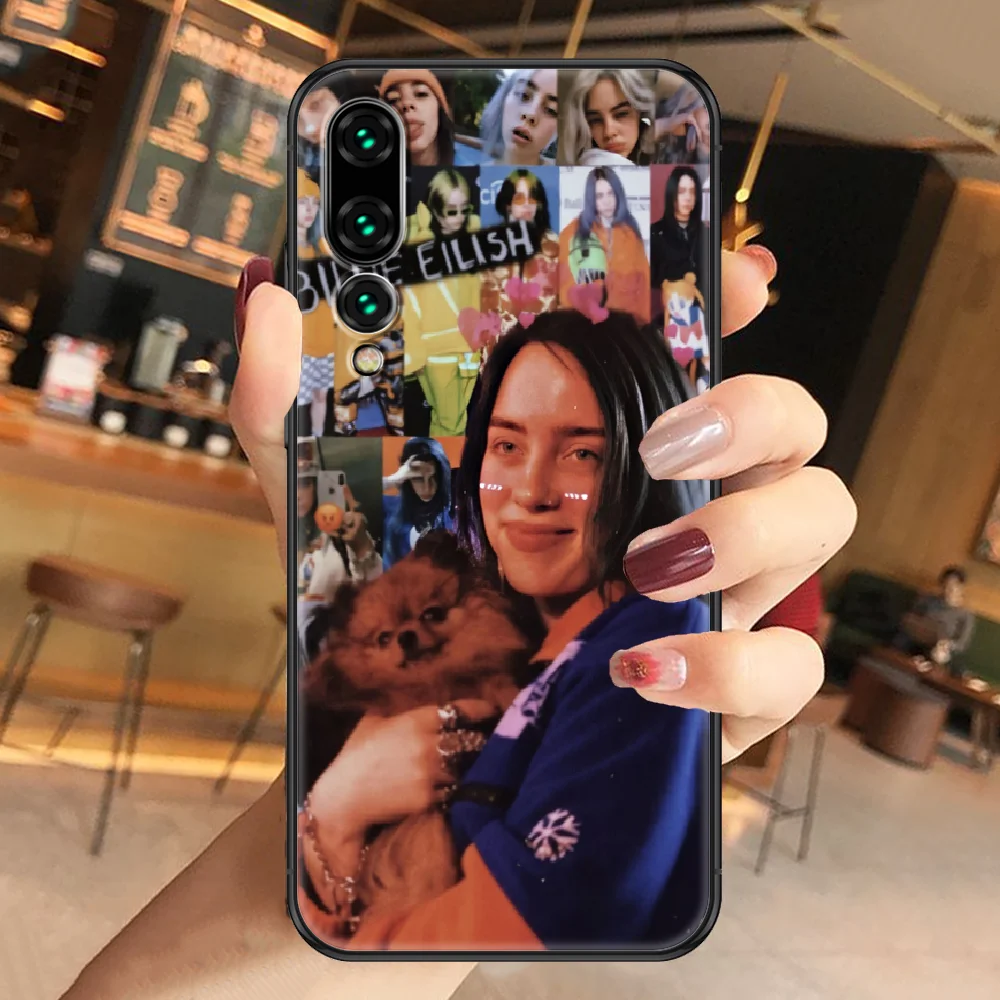 

Singer Billys Phone case For Huawei P Mate P10 P20 P30 P40 10 20 Smart Z Pro Lite 2019 black luxury shell fashion prime painting