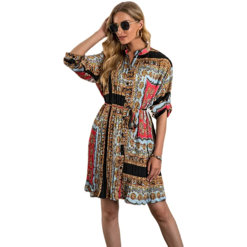 

IEQJ Two Piece Suit New Lace Up Stand Neck Long Sleeve+Wide Leg Pants Over Size Women Fashion Tide Summer 2021 AG83303