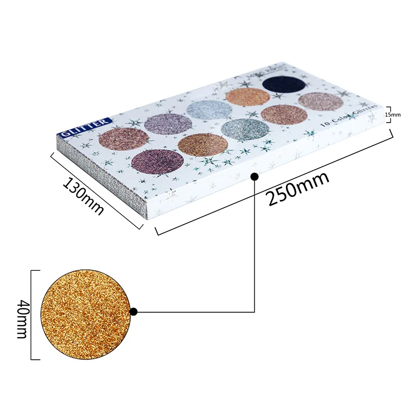

Makeup Palette Eyeshadow Palette 10 Colors Shimmer Glitter Metallic Pigmented Maquiagem Eyeshadow Pallete Makeup Cosmetics