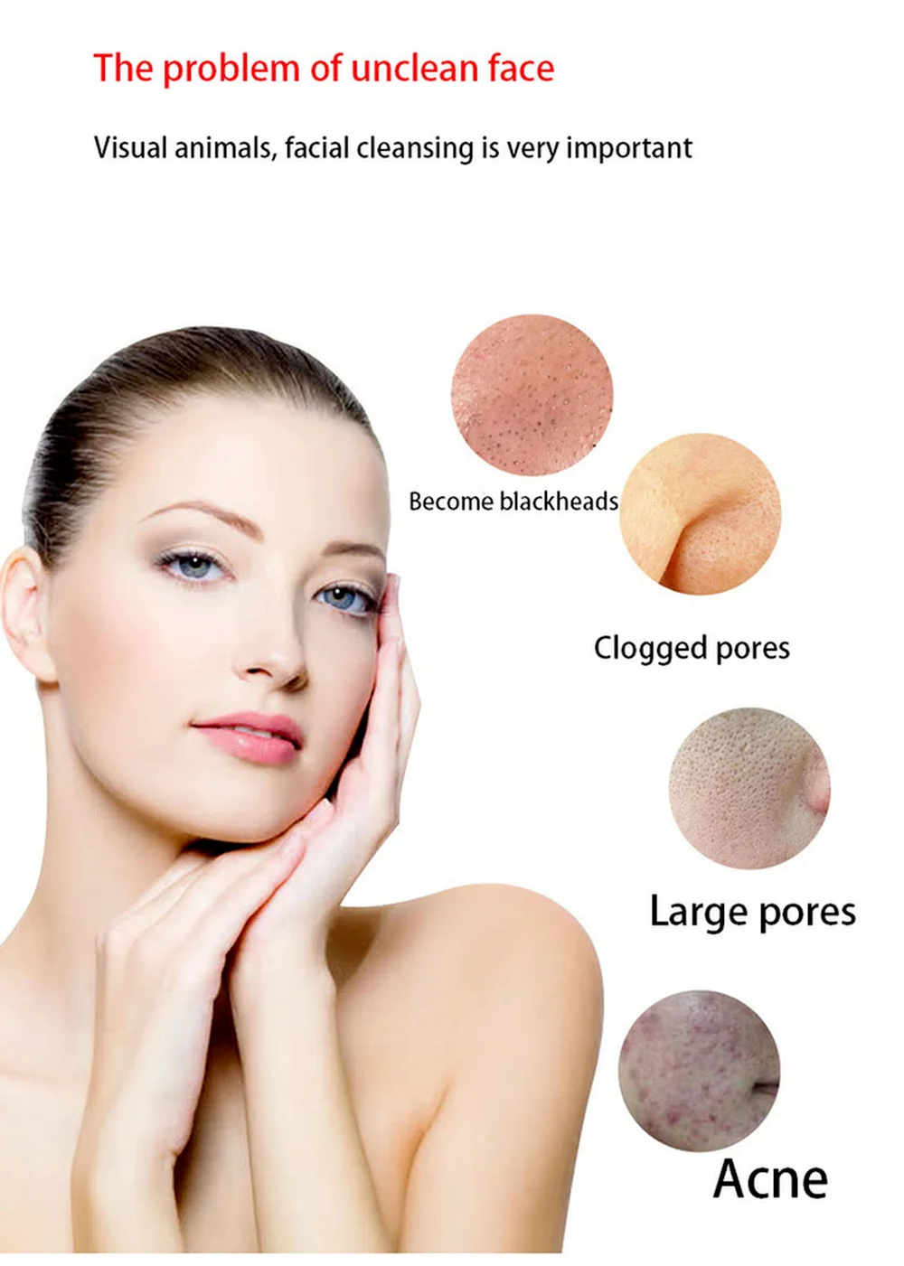 

Skin Care Facial Cleansing Glove Microfiber Cleaning Glove reusable soft facial cleanser deep cleansing facial towel pad sponge