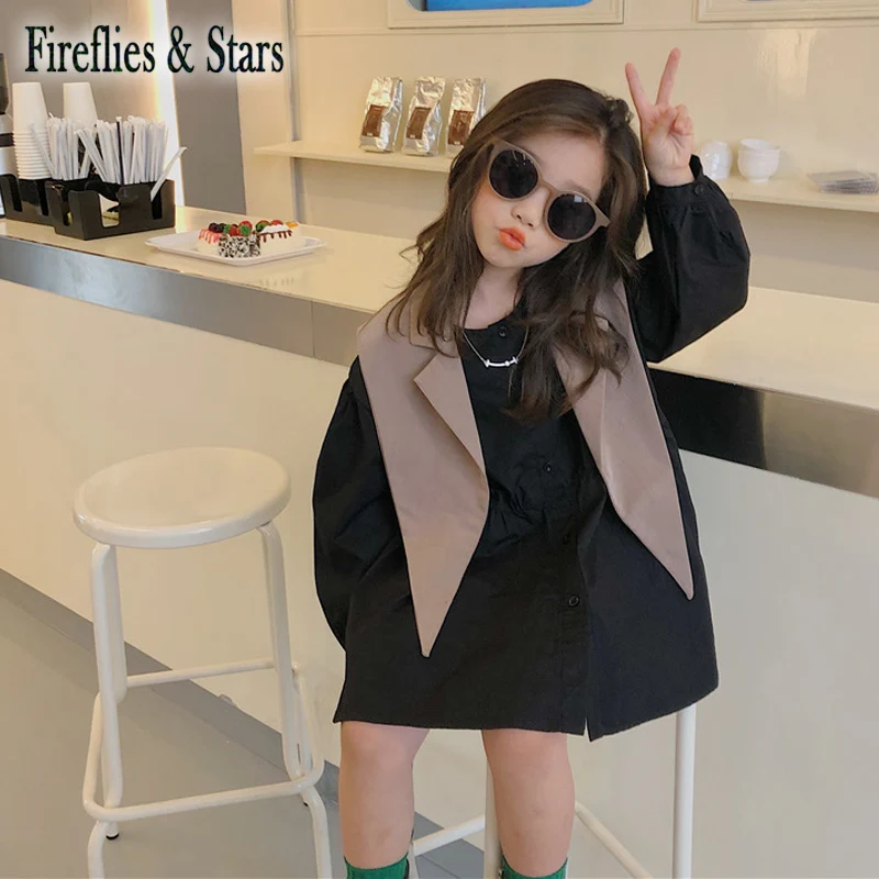 Демисезонный комплект из 2 предметов для девочек детское платье + шаль детские