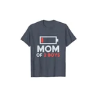 Рубашка для мамы 2 мальчиков, подарок от сына на день рождения матери, женская футболка, женские топы, Милая футболка с графическим рисунком, y2k одежда