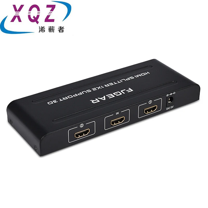 

Разветвитель HDMI с 2 портами HDMI 1 в 2 выхода HDMI один вход два выхода HDTV 1080P 1,4 в два монитора отображения одного и того же содержимого