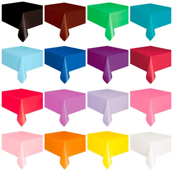 1 шт пластиковые скатерти для прямоугольных столов одноразовые вечерние на День