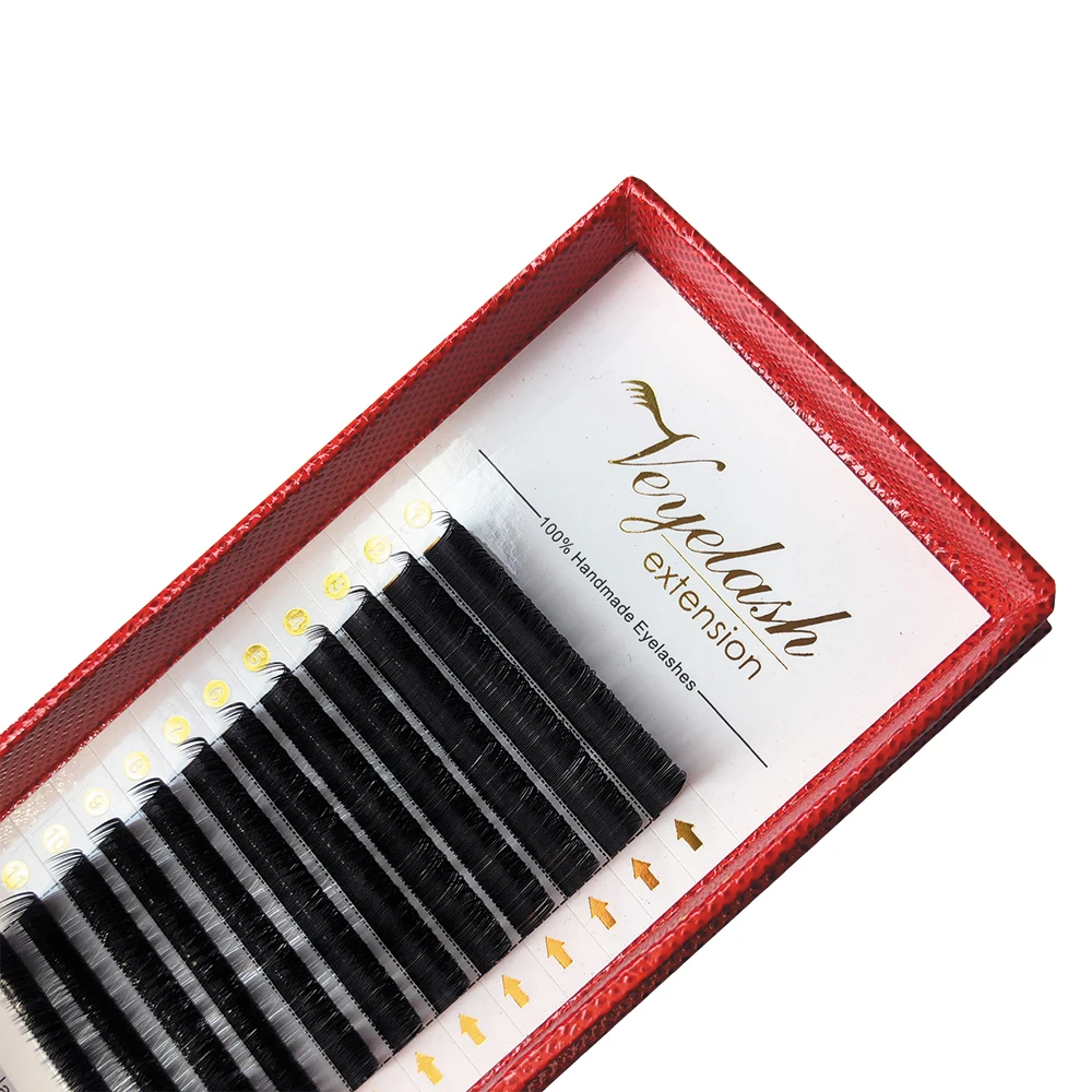 Viplash 9-16mm 12 Rows Korean PBT Eyelash Extensions Faux Mink Lash Extension Individual Russian Volume Lashes Make Up Tools | Красота и