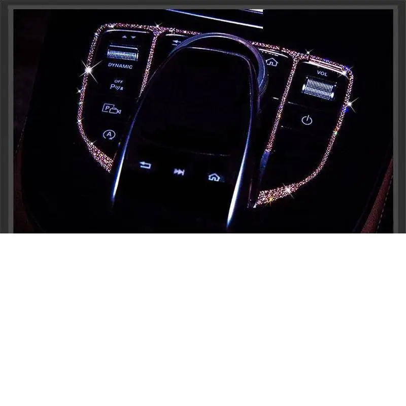 Автомобильная Хромовая автомобильная система управления интерьера автомобиля