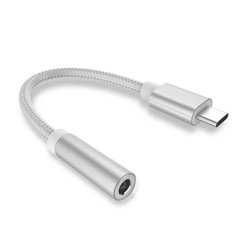 USB C до 3,5 мм разъем для наушников кабель-адаптер Тип C мужской порт до 3,5 мм Женский стерео аудио разъем для наушников Aux