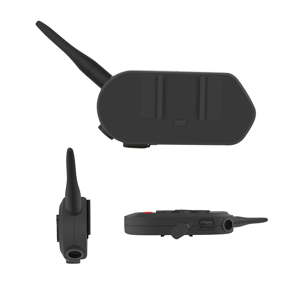 SKI intercom For 2 Skier 1200m Wireless Intercomunicador Moto Waterproof Realtime Talking BT Interphone 500mAh Audio Intercom