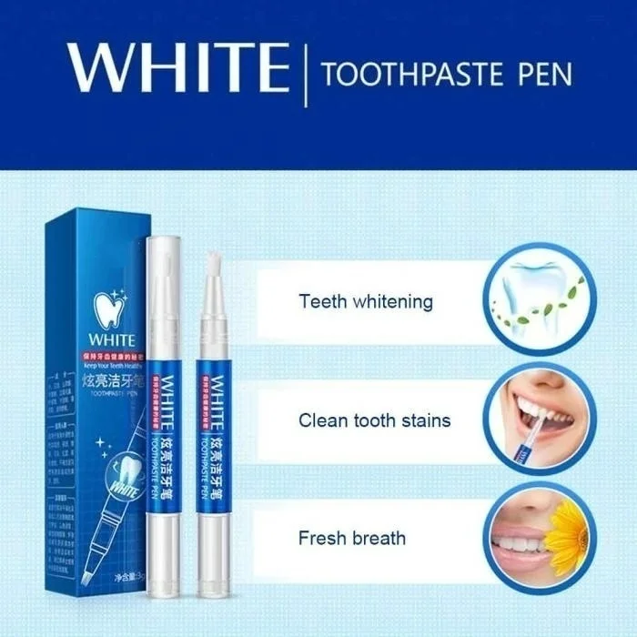 

Pure Natural Teeth Whitening Gel Pen Oral Care Remove Stains Cleaning Whitener Tools