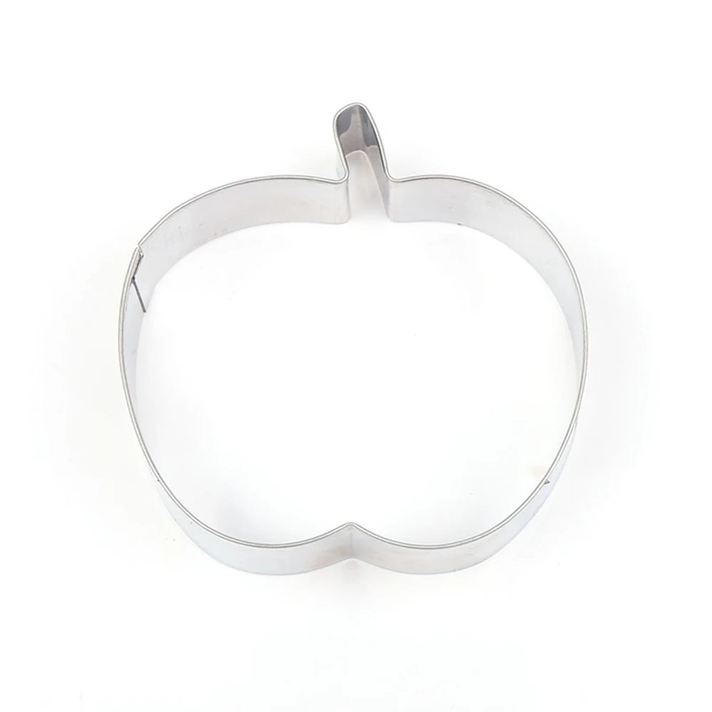 Форма для печенья из нержавеющей стали в форме яблока банана инструмент