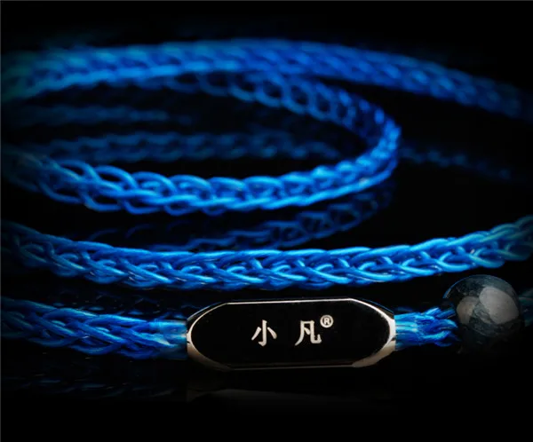 Xiaofan AE07 8 ядро Cu-Ag сплав обновления кабель 2,5/3,5/4,4 мм балансный кабель с MMCX/2pin разъем для sony ex1000 ie80 se846