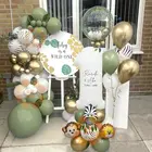 Набор диких фотографий с белыми цифрами, 28 шт.