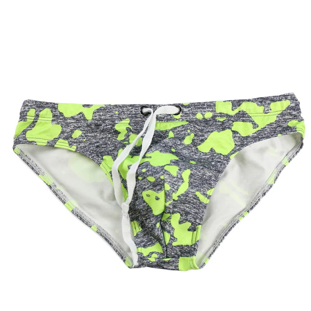 Hot Swimsuit Men Camouflage Swimwear Swimming Pants Briefs Shorts Boxers Underwear mens swim briefs Beach swimwear#RU9 | Спорт и