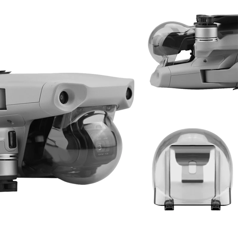Mavic Air 2 Крышка объектива Пылезащитная крышка Gimbal Camera Fixator прозрачный корпус для DJI