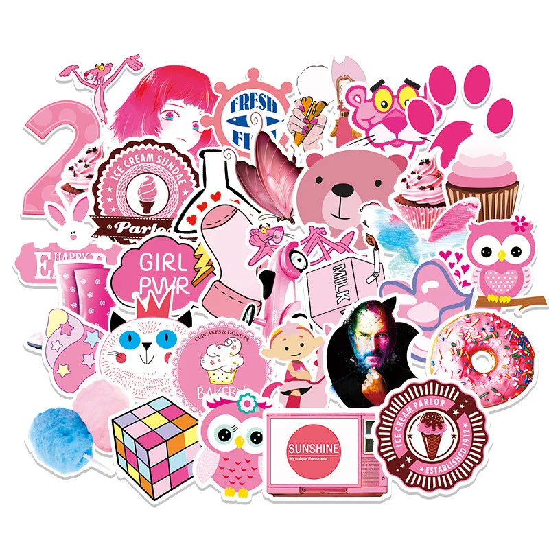 Водостойкие наклейки для скейтборда ноутбука гитары велосипеда 10/30/50 шт. |