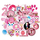 Водостойкие наклейки для скейтборда, ноутбука, гитары, велосипеда, 103050 шт.