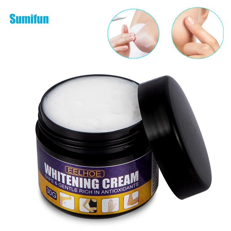 

1pc Whitening Cream Plant Extracts Underarms Knees Elbows Freckle White Beauty Ointment 30g