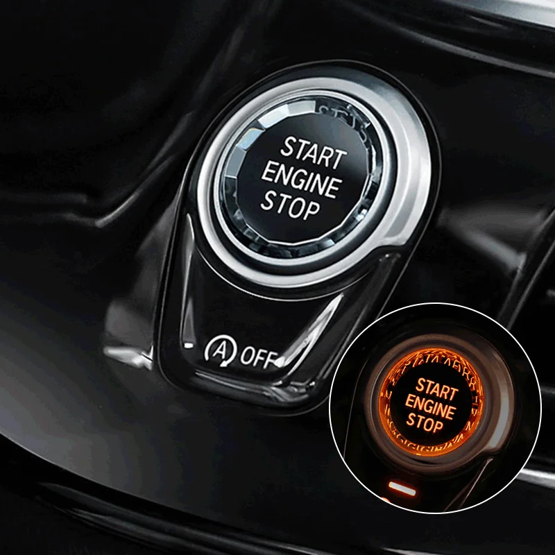 Подходит для BMW one button start crystal retrofit starter decoration F10 F30 F12 F48 F39 F18 G30 G01 stop