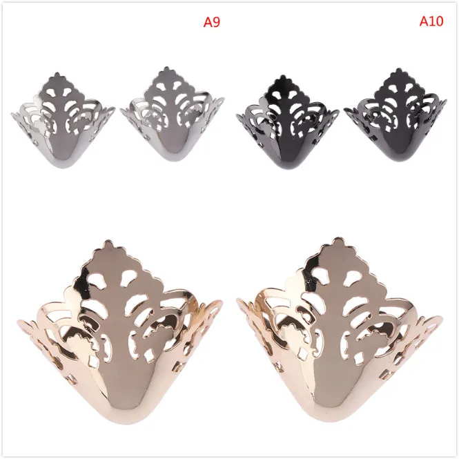 

2pcs High Heels Fashion Shoe Decorations 3Colors Broken Reapair Accessories Shoes Toe Protection Metal Material Shoes Clips