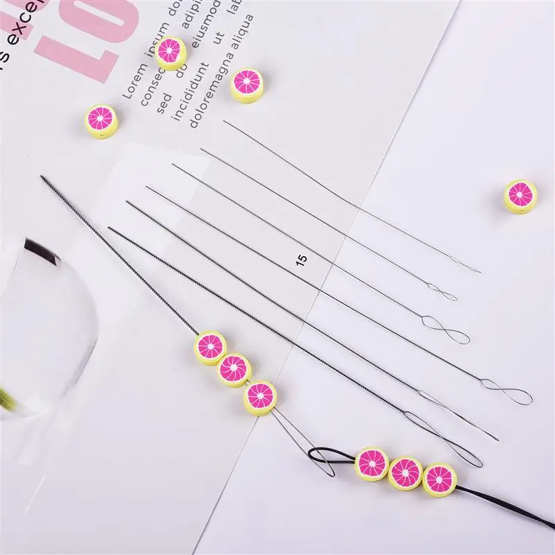 Игла для бисероплетения из нержавеющей стали 0 15-0 7 мм 2 шт. | Дом и сад