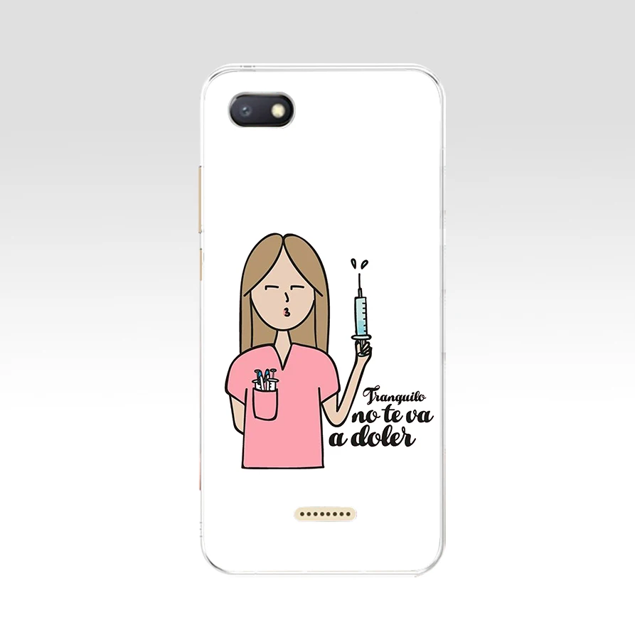 92SD Medicine Nurse Doctor Dentist Soft Silicone Tpu Cover phone Case for xiaomi redmi 6 Pro 6A note 5 mi 8 lite | Мобильные