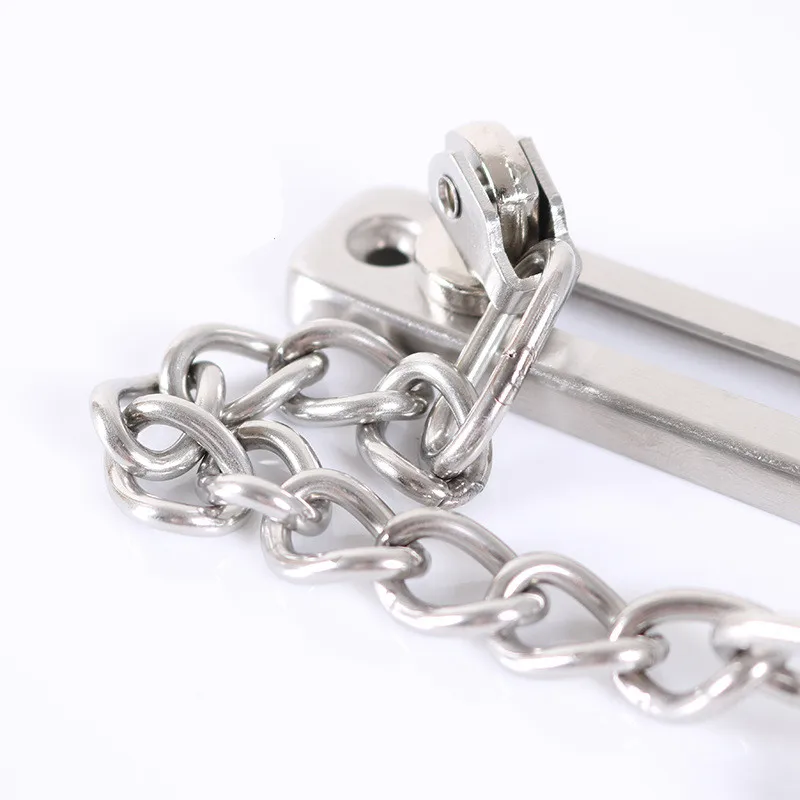 304 Дверная Цепочка Из Нержавеющей Стали с защитой от кражи дверная защелка