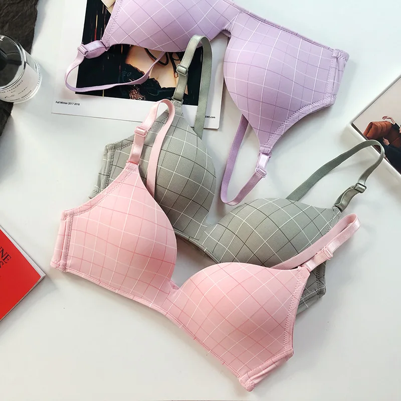 Новинка женские модные черные фиолетовые розовые бюстгальтеры Roseheart без