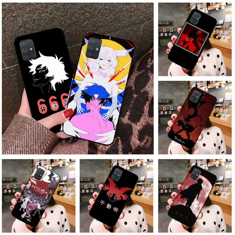 Чехол Devilman Crybaby для Samsung Galaxy A21S A01 A11 A31 A81 A10 A20 A30 A40 A50 A70 A80 A71 A51|Бамперы| |