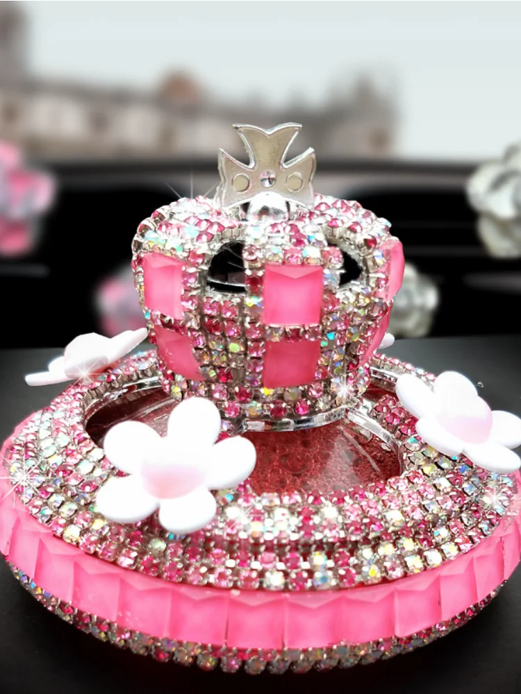 

Car Ornaments Car Ornaments Crown Diamond Ornaments Decoration