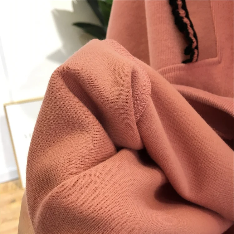 Весенняя Милая Толстовка 2020 пуловер с круглым вырезом и оборками Оверсайз в