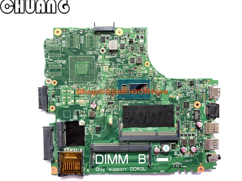 Материнская плата для ноутбука DELL Inspiron 14R 5437 3437 Core I3-4010U материнская CN-0Y3JGV 0Y3JGV 12307-1