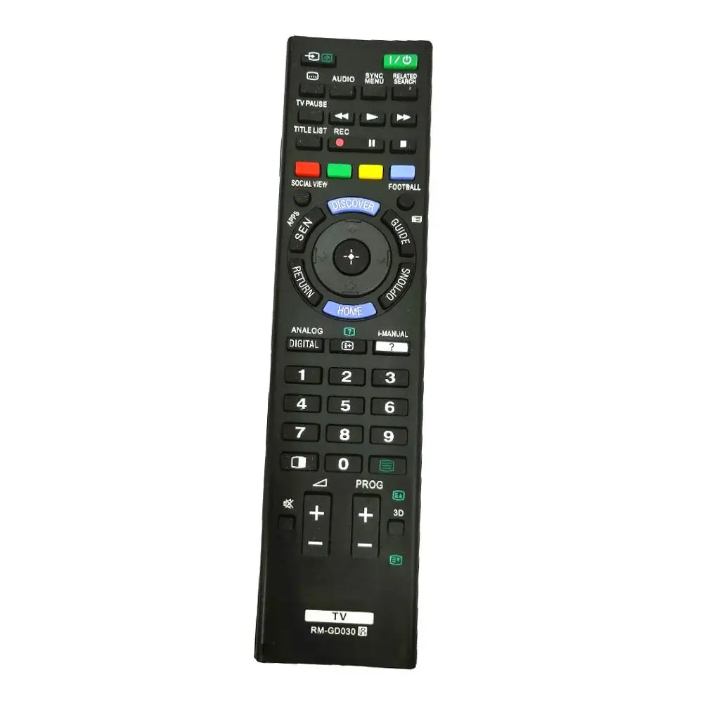 Новая RM GD030 Замена для Sony GD033 GD031 ТВ пульт дистанционного управления KDL55X9000B KDL60W850B