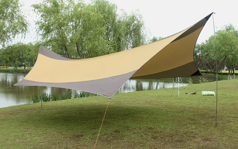 Открытый тент для 5-8 человек железный стержень от дождя и УФ-защиты | Спорт