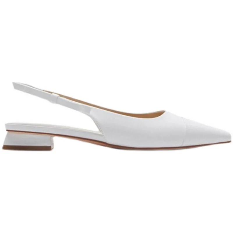 

Mules For Women 2021 Low Slippers Summer Pointed Toe Female Shoes Butterfly-Knot Slides New Flat Rubber PU Butterfly-knot Basic