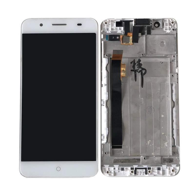 Axisinternational для 5," zte Blade A610 Plus A2 Plus BV0730 экран ЖК-дисплея в сборе+ сенсорный дигитайзер с рамкой
