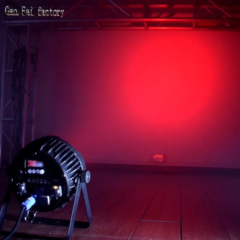 Диджейские лампы LED Flat Par 18x12 Вт 4 в 1 RGBW освещение наружное водонепроницаемое