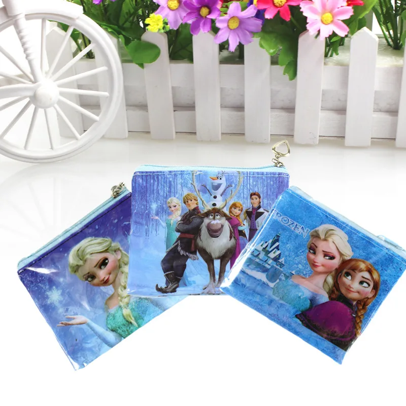 Детский кошелек с героями Диснея принцессы мультфильма Холодное сердце