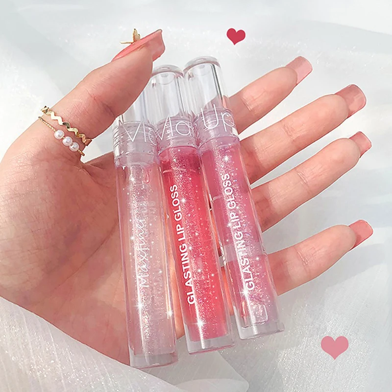 

Natural High Gloss Lipstick Long Lasting Moisturizing Nourishing Lip Gloss