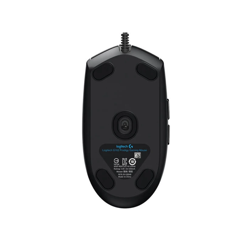 logitech G102 Проводная Мышь 200-6000 Точек на дюйм проводной для дома и офиса Мышь Поддержка win10/8/7 для настольного компьютера/ноутбука