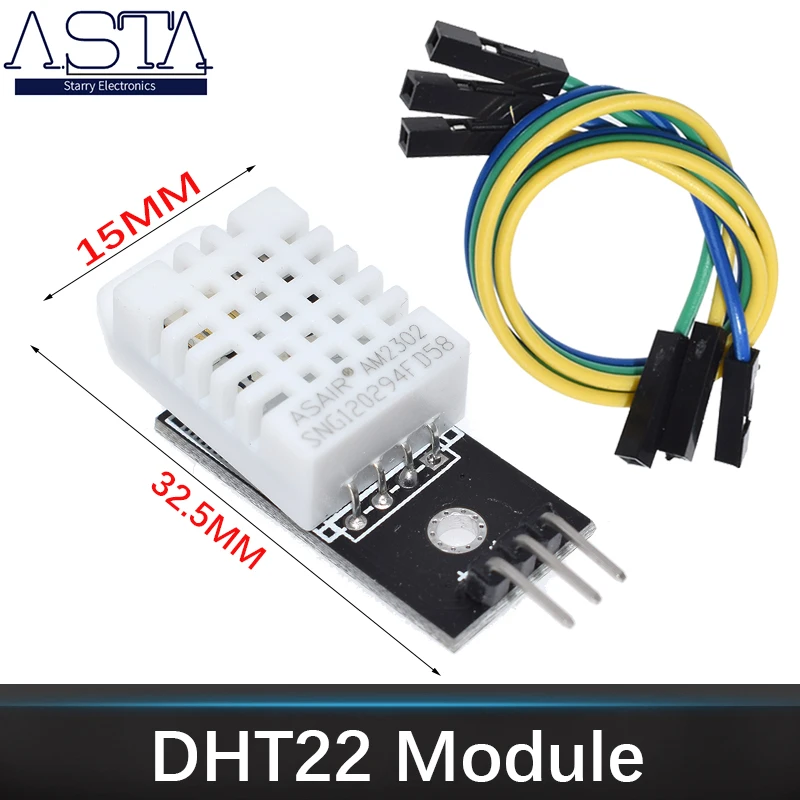 Плата модуля датчика температуры и влажности DHT22 AM2302 DHT11 плата для Arduino